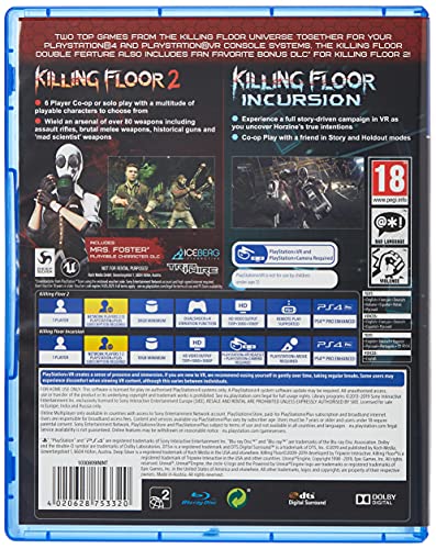 Killing Floor Double Fonctionnalité PS4 - vue 4