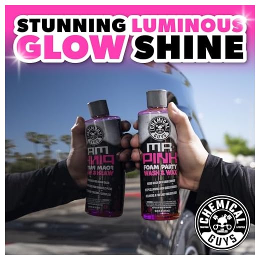 Mr. Pink Foam Party Wash & Wax Soap