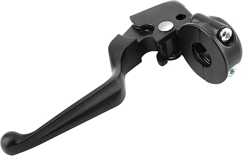 Miniatura 5 de M MATI Palanca de embrague y soporte de percha de montaje con conjunto de soporte negro para Harley Davidson Sportster 883 1200 Softail Dyna Electra