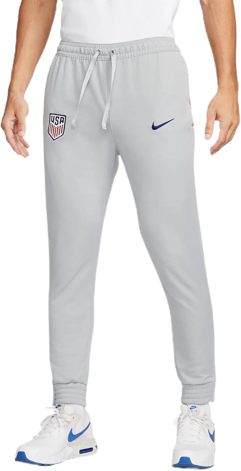 Nike Men's USA Knit Soccer Pants M Gray