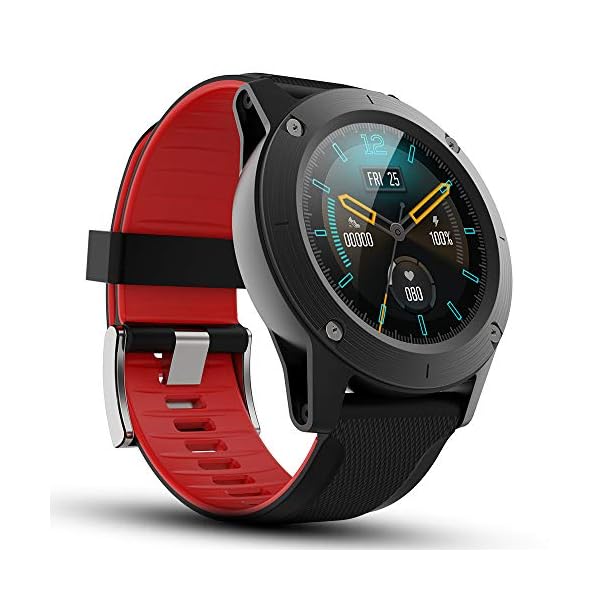 TEZER Smartwatch Herren Fitness Tracker Voll Touchscreen Fitness Armband mit Farbbildschirm Pulsuhren Aktivitätstracker Schrittzähler Musiksteuerung Outdoor Sportuhr für Huawei Android iOS