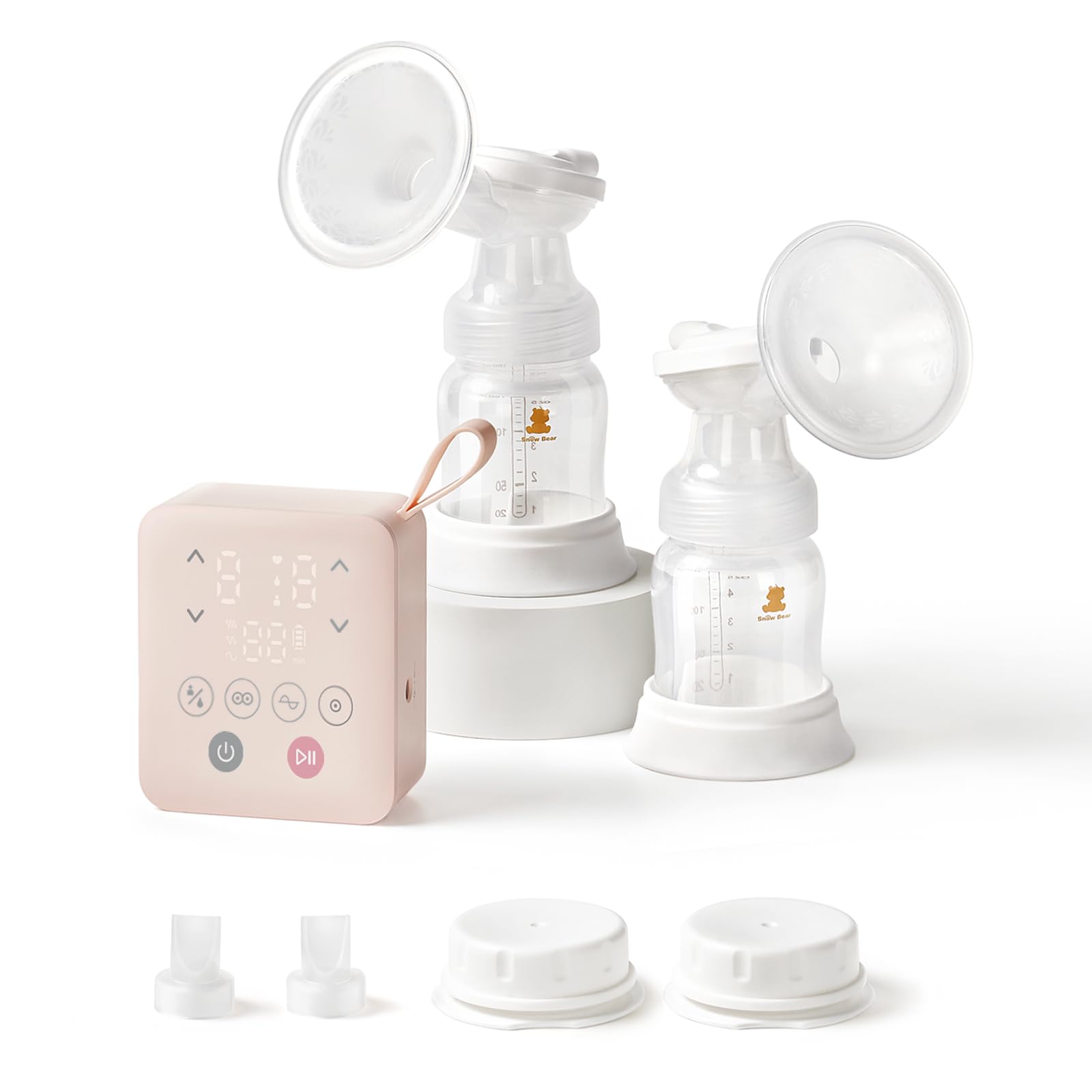 Snow Bear Electric Breast Pump, 4 Pumping Modes & 9 Intensity Levels