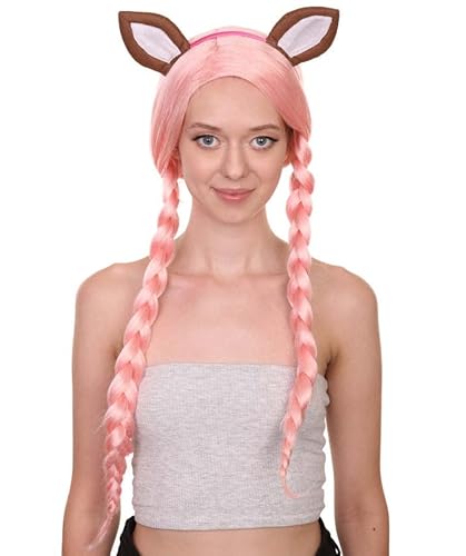 Wigs2you.com �C���[�t���s���N�E�B�b�O �L���b�v�t�� �J���t���X�^�C�� �~�f�B�A���T�C�Y �����@�� �n���E�B���E�R�X�v���E�p�[�e�B�[����