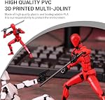 Montage amélioré Terminé 6Pack T13 Figure d'action, Titan 13 Les chiffres d'action, les chiffres 13 Ensemble de figures d'action, Nouvelle-Zélande 13 Jouet de robot, voyou 13 Données chiffrées 3D Imprimé, Cadeau d'anniversaire pour enfant garçon