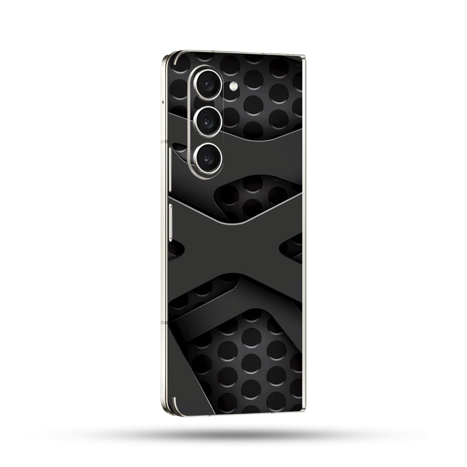 MightySkins Skin Compatible with Samsung Galaxy Z Fold 5 Full Wrap - Tech Wave | Protective, Durable, and Unique Vinyl Decal wrap Cover | Easy to Apply, Remove, and Change Styles | Made in The USA