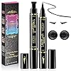 iMethod Eyeliner Stamp - 2 Pens Winged Eyeliner Stamp, for All Eye Shapes, Winged Eyeliner Stamp, Perfect Wing Cat Eye Liner, Waterproof & Smudge-proof, 10 mm