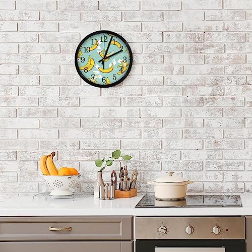 Horloge murale silencieuse sans bruit pour concentration bureau - 8