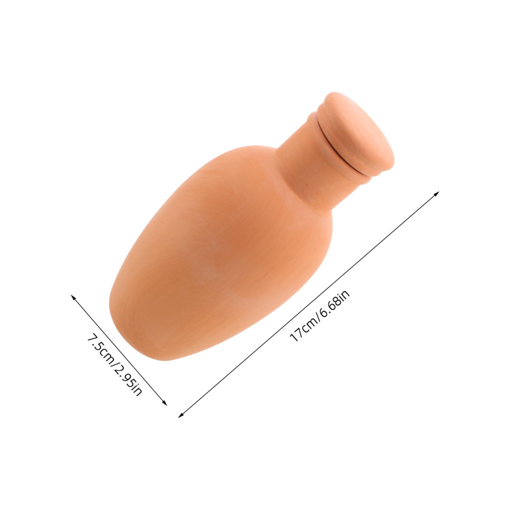 GANAZONO 4 pièces Système Arrosage Automatique Terre Cuite Bâtons Auto-irrigants pour Plantes Intérieur et Extérieur Distribution Eau Contrôlée et Hydratation Continue