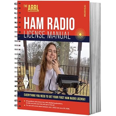 ARRL Ham Radio License Manual 5th Edition- Fast Start Study Guide with Sample Questions to Pass the Technician Amateur Radio Exam