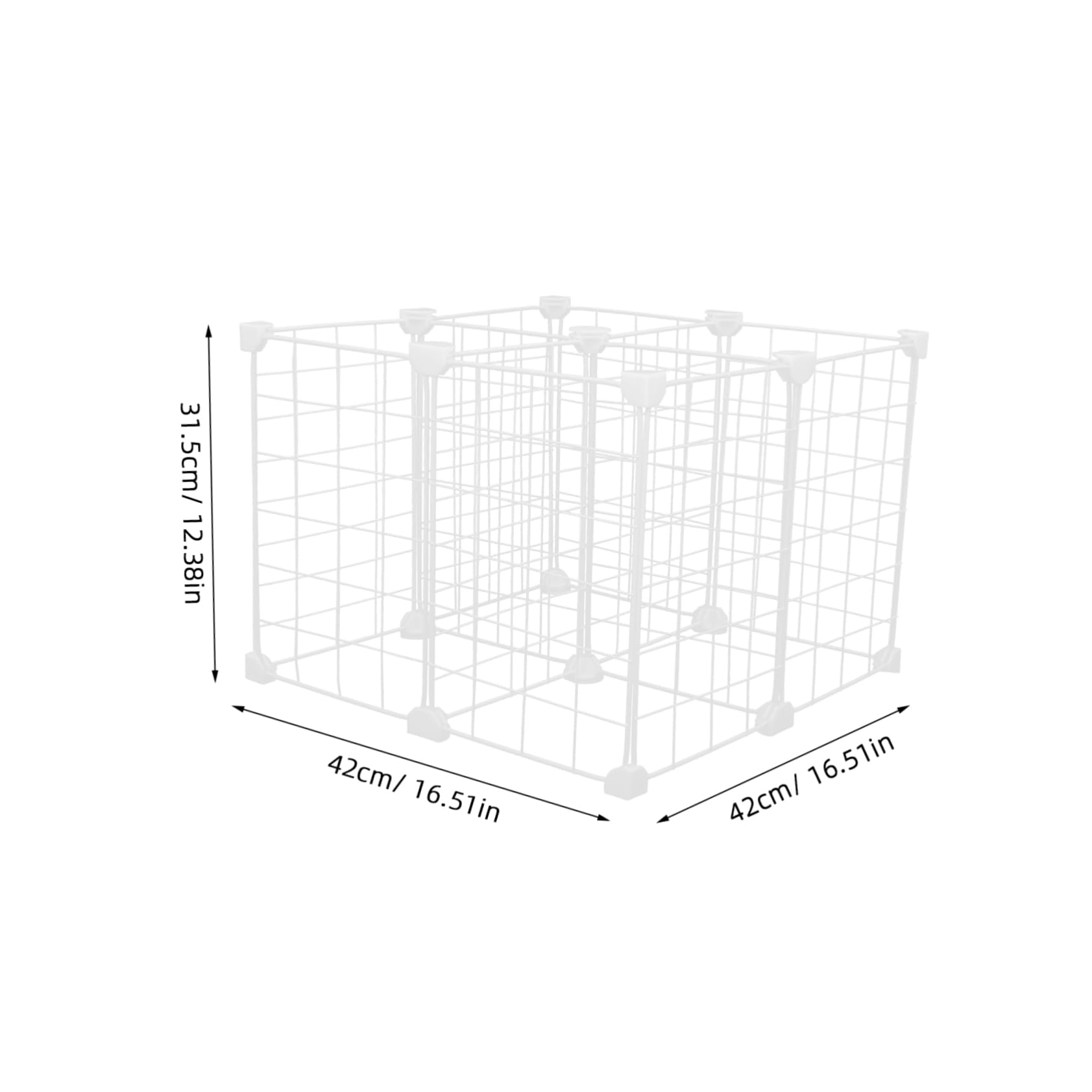 Modulares Tiefkühltruhen Organizer System mit Gittern und Trennwänden