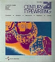 Century Twenty-One Typewriting: Complete Course 0538205008 Book Cover