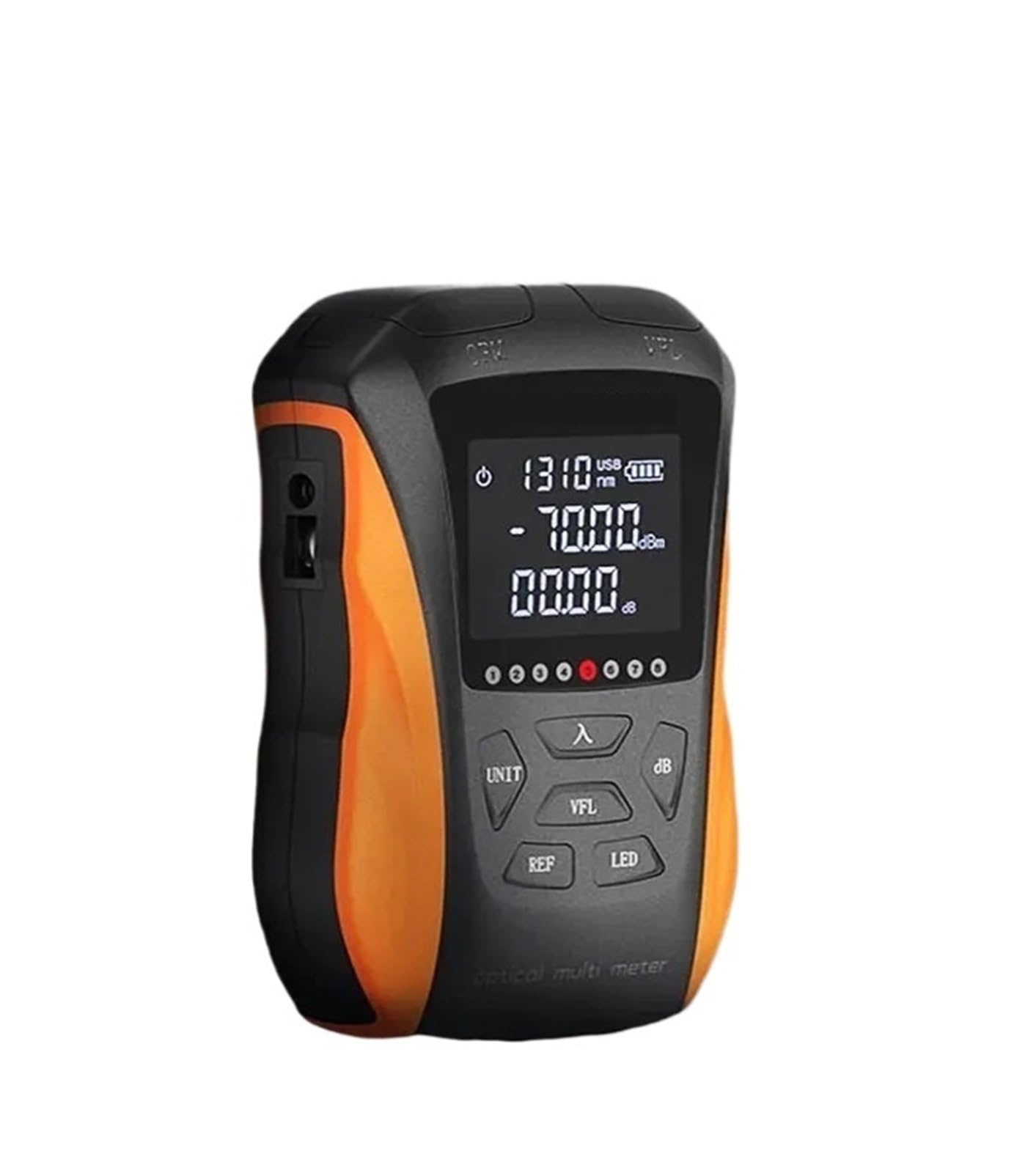 Testeur de Fibre Mini Compteur De Puissance Fiber Optique 6 En 1, OPM, Testeur Câble RJ45, Localisateur Visuel Défauts, 30mw(4in1 15KM -70 to 10)
