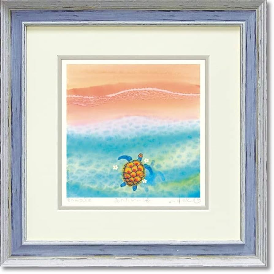 くりのきはるみ　ジクレー　額装 くりのきはるみ ジクレー 額装 秋の絵 - 栗乃木ハルミ（くりのき