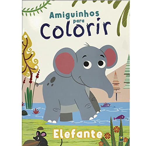 Amiguinhos para Colorir: Elefante: