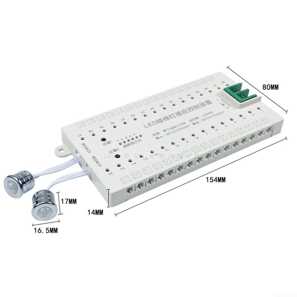 Controller LED Scala 32 Gradini Dimmerabile 12V