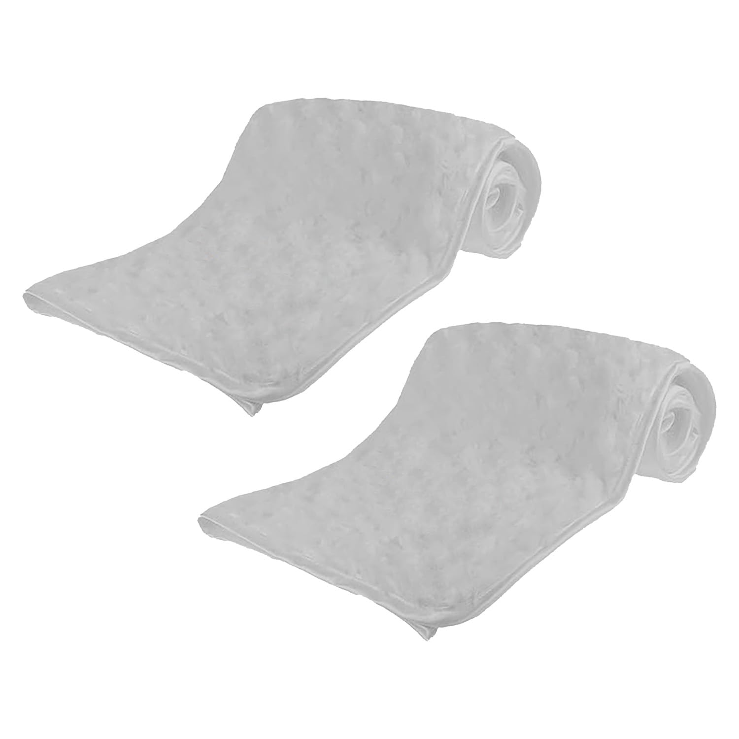 Gift Hub Baby Blanket for Newborn | 2 Pack Fluffy Throw Polyester Blanket | Soft, Cozy & Lightweight | Ideal for Pram, Nursery, Baby Car Seat, Snuggles & Travel | Grey — image 1