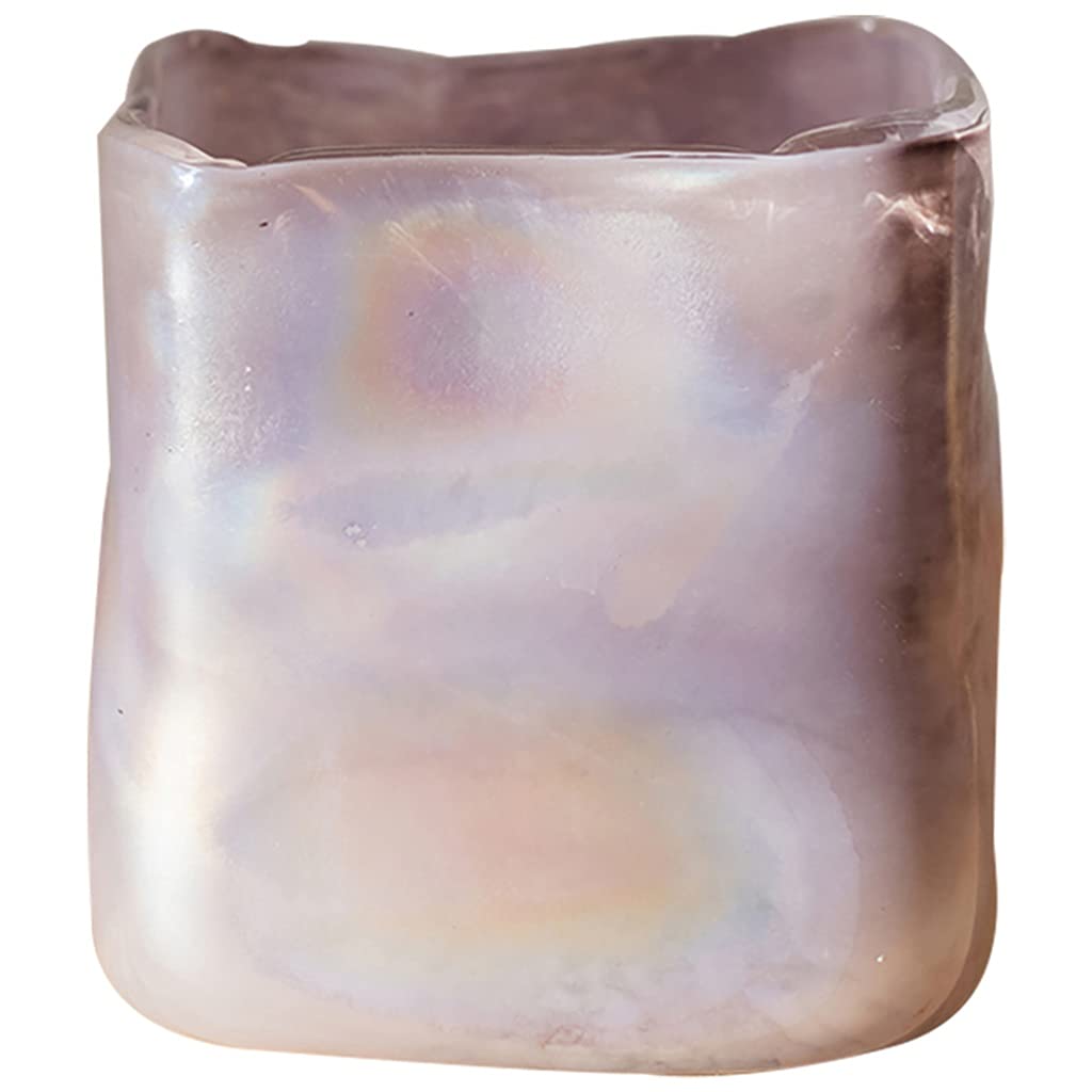 Vase d'art en verre soufflé bouche pour décoration de table luxueuse