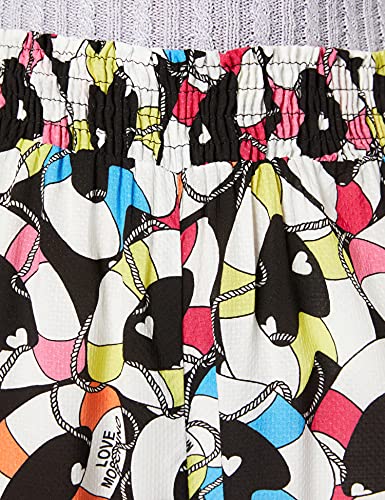 Love Moschino Wide Shorts in Allover Lifesaver