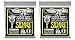 LOT OF 2 - Ernie Ball Coated Beefy Slinky Electric Guitar Strings, P03127 ^2