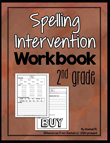 spelling intervention workbook 2nd grade: M., Rachel: 9798650193234 ...