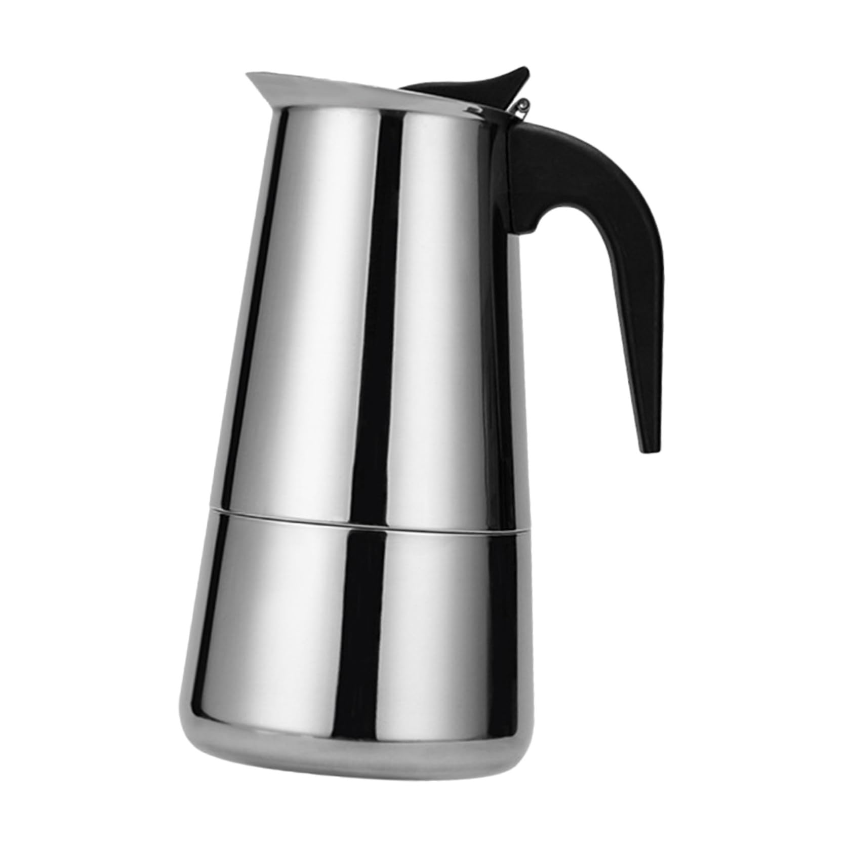 Didiseaon Cafetera Inoxidable Espresso de Moderno y Portátil para Uso Doméstico Oficina Asa Ergonómica para Cómodo