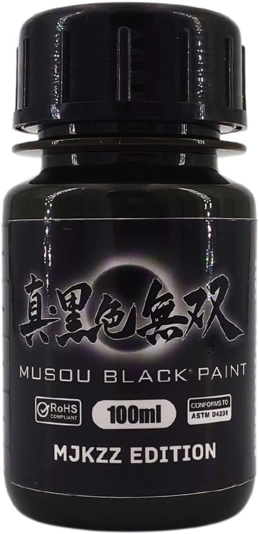 Das Schwärzeste Schwarz Der Welt Kaufen Musou Black Acrylfarbe, das schwärzeste Schwarz der Welt, enthält 1 x