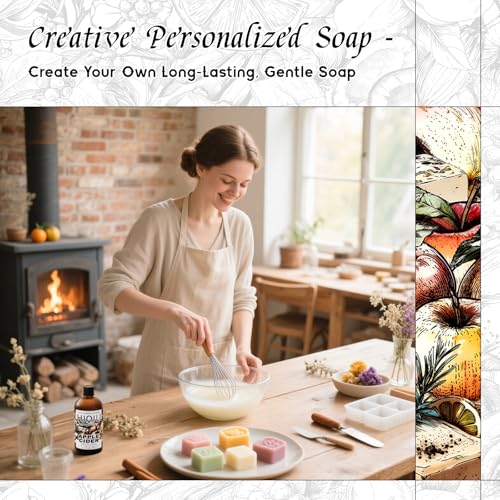 Image of HIQILI Apple Cider Fragrance Oil for Diffuser, Candle & Soap Making | for Home, Car & Office Essential Oil Aromatherapy, Luxury Wine Scented - 5.07 Fl Oz / 150 ML