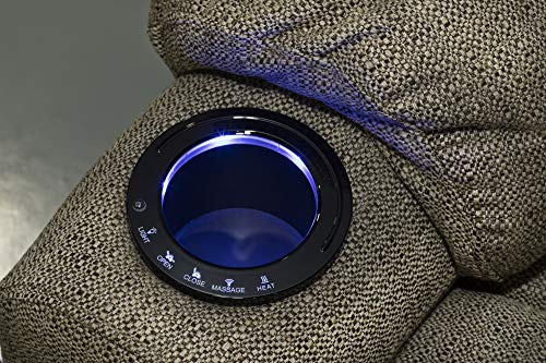 Thomas Payne 759238 Seismic Series Cobble Creek 30" X 38" X 40" Rv Modular Theater Seating Right Hand Recliner #TOP4