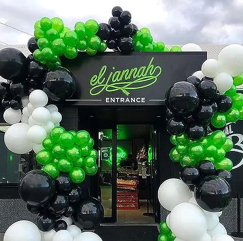 Image of KALOR Lime Green Balloons,100 Pcs 5 Inch Mini Matte Latex Balloons for Balloon Garland Arch, Birthday Decoration, Wedding Party, Baby Shower Decorations