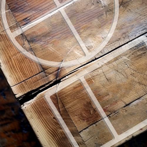 INFUNLY 2PCS Rectangle and Round Valet Tray Router Templates - Clear Acrylic Woodworking Coaster Template With 2 and 4 Pockets - Image 3