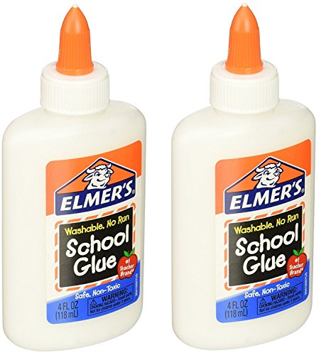 Elmer's Washable Liquid School Glue for Kids Art Projects, 4 Ounce, 2 Count