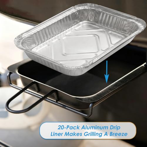 Image of 20-Pack Grease Pan Liner for Expert Grill 720-0789H 720-1049 720-0968