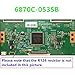 New Tcon Board lg TV 6870C-0535B Without R126 Resistor Good Test tcon Board for V15 UHD TM120 VER0.9 (TCON 6870C-0535B Without R126 Resistor)