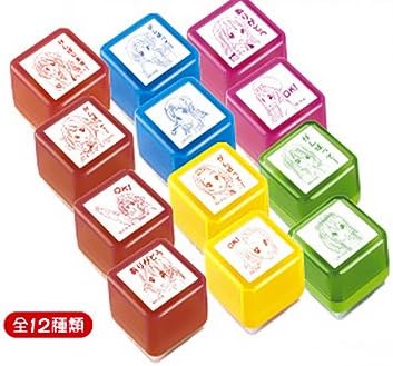 Amazon K On けいおん スタンプ 唯 Ok タニエバー 浸透印 文房具 オフィス用品 文房具 オフィス用品