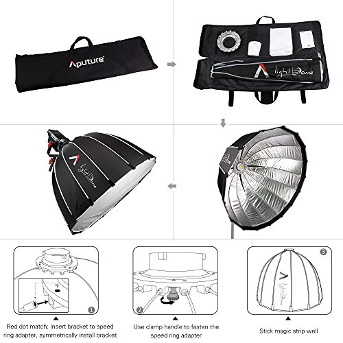 Aputure LS COB 120d professionale Portable LED