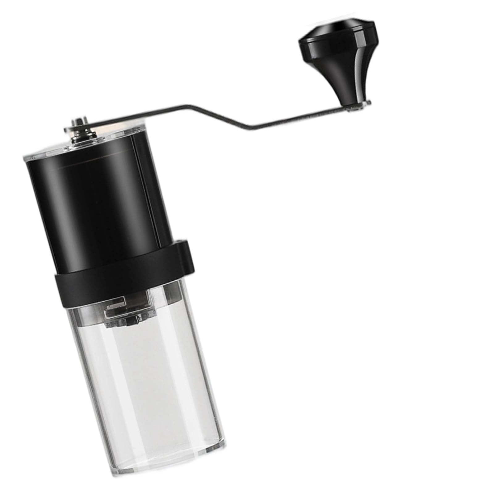 hogtnd Manual Hand Crank Coffee Grinder Adjustable Grinder Size Quiet Use Compact for Travel Camping Home Office Grinding Camping