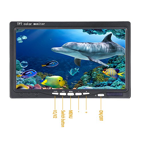 Image of Fishing Camera with Monitor ice Fishing Camera Underwater 1000TVL,98ft /30m Cable for Lake Kayak Boat Saltwater Fishing