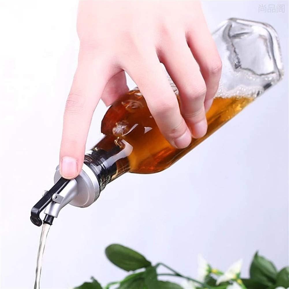 Bottle Cap Stopper Tap Faucet Bartender Bar Tools Accessories 5pc Olive Oil Sprayer Liquor Dispenser Wine Pourers Flip Top Beer Wine Gifts and Accessories (Color : Lever Release Pourer) (Lever Relea