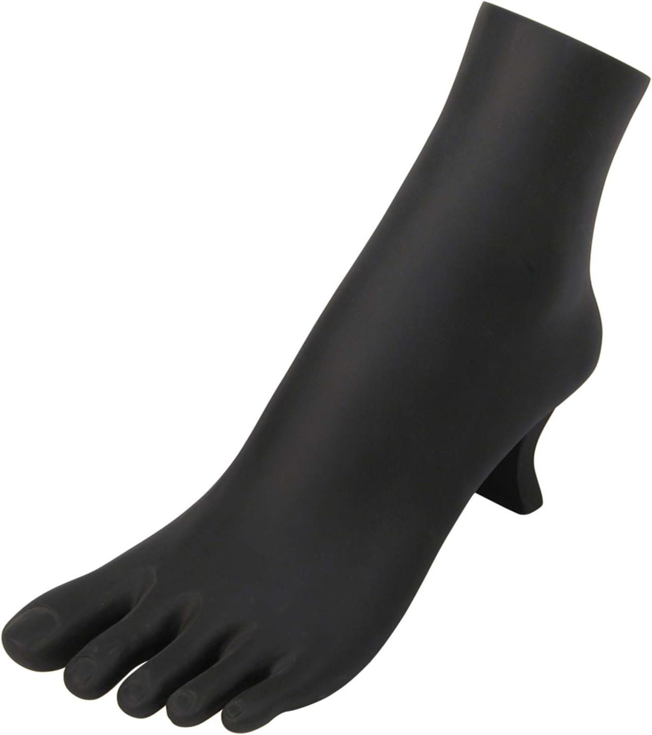 Black Polystyrene Toe Ring Chain Ankle Bracelet Foot Display Storage Showcase Stand