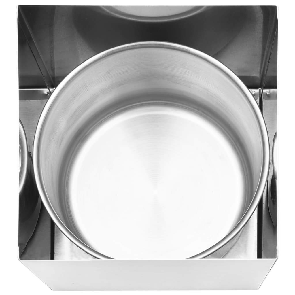 Dispensador de salsa de acero inoxidable 3,5 L con bomba y boquilla antigoteo, accesorio para salsa de tomate, mayonesa, aderezo, mostaza, aceite y vinagre, dosificador gastro con tapa y