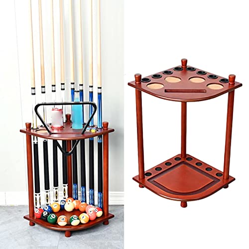 Porte-queues de billard d'angle avec porte-gobelet intégré - 5