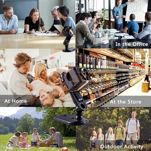 Image of FREDI HD PLUS SQ11 Mini Camera | 1080P Full HD Recording | Compact Indoor Camera | Motion Detection | Loop Recording | USB Powered & Rechargeable | Micro SD up to 32GB