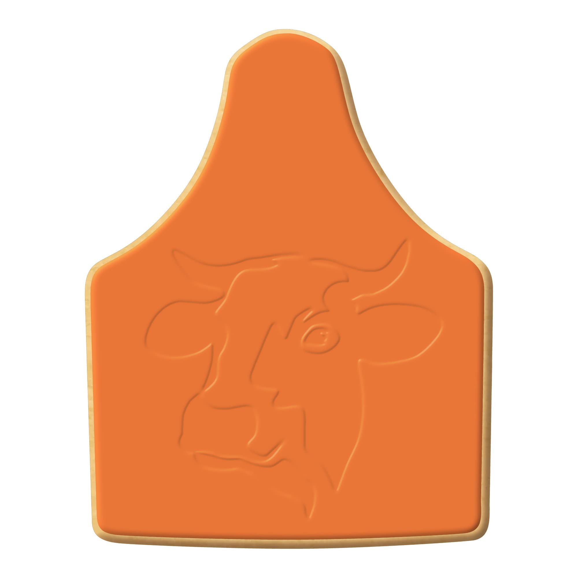 Cortador de galletas para placa de oreja o pan de 4 pulgadas B1530 – Foose Cookie Cutters – Estados Unidos placa de acero