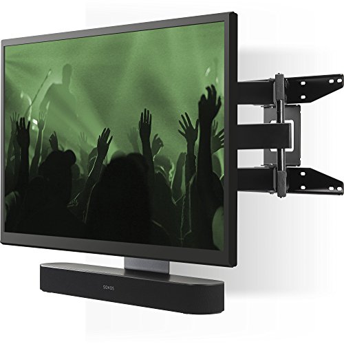 Flexson Cantilever Mount for 40" - 65" TV and Sonos Beam or Sonos
