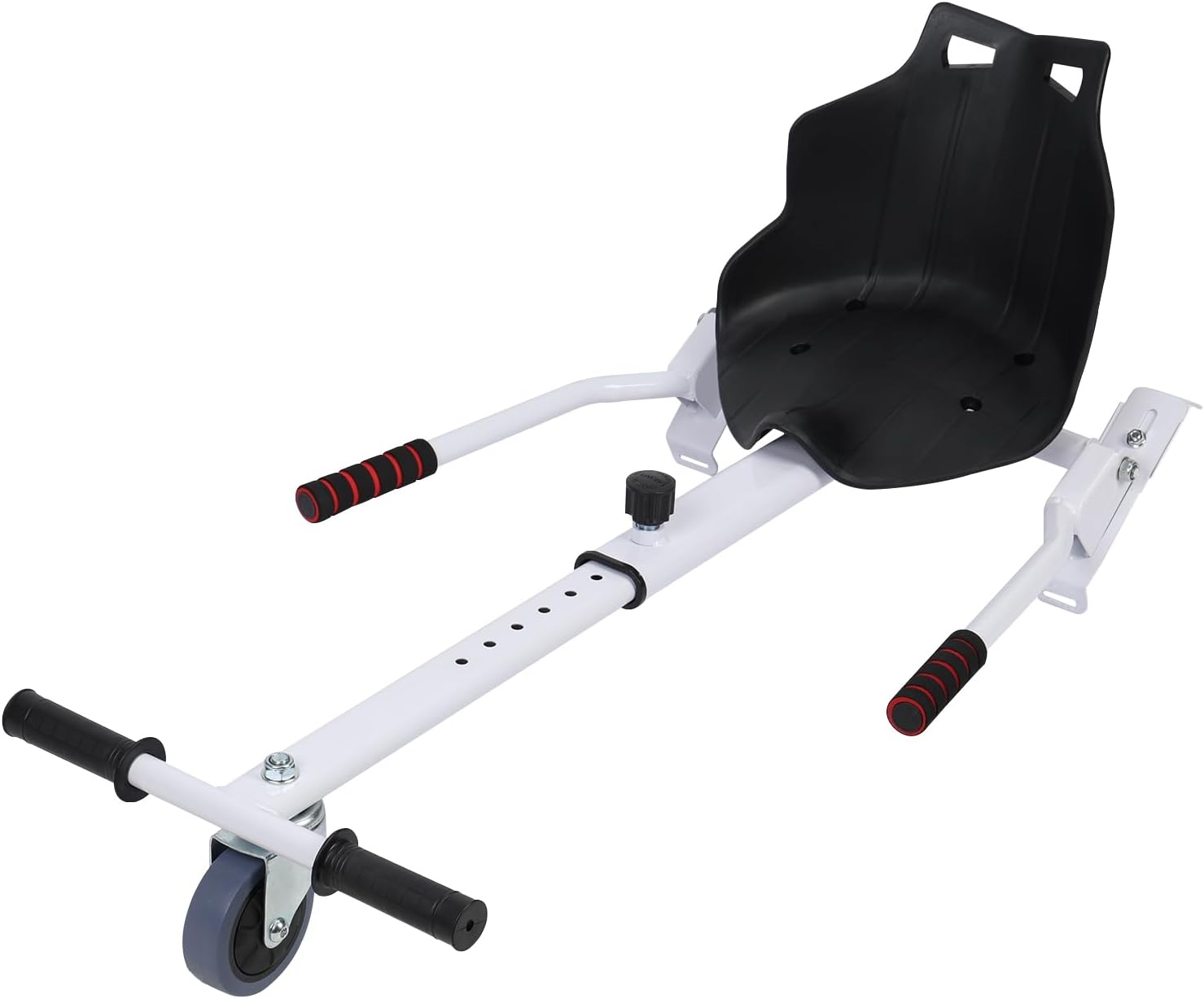 Hoverboards Seat Attachment, Hoverboard Attachment for 6.5"8"10"Hover Board, Hoverboards Go Kart Attachment for Kids & Adults, Adjustable Frame Hoverboard with Seat Attachment, Larger Seat