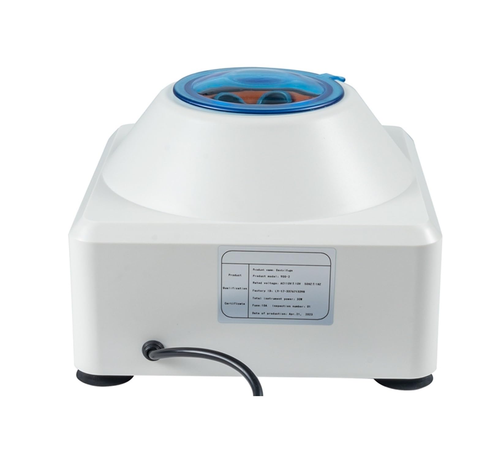 Centrifuge Machine, 4000rpm/min Electric Centrifuge Experimental Instrument Desktop Stepless Speed Regulation Timing Centrifuge 900-2