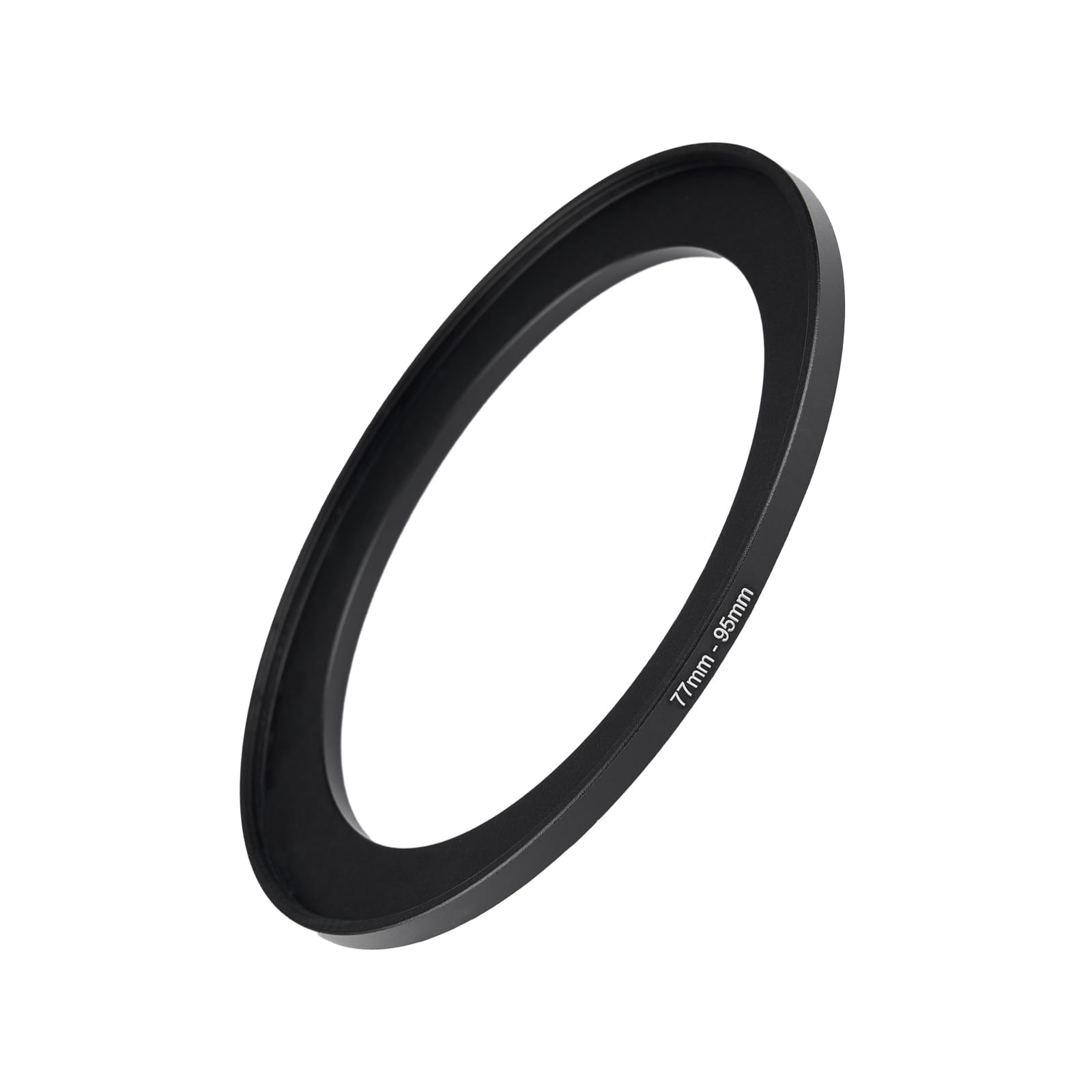 77mm to 95mm Step-up Adapter Rings for Camera Lens Filter Adapter Black Metal Step Down Filter Ring Step-Up Lens Adapter Ring for Filters (77mm-95mm)