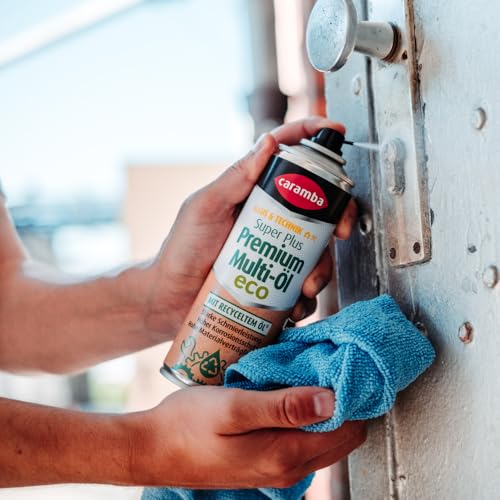 Foto von Caramba Super Plus Premium Multi Öl Eco, Sprühöl mit starker Schmierleistung, Rostlöser, Verschleiß- und Korrosionsschutz, Umweltschonend, 300 ml