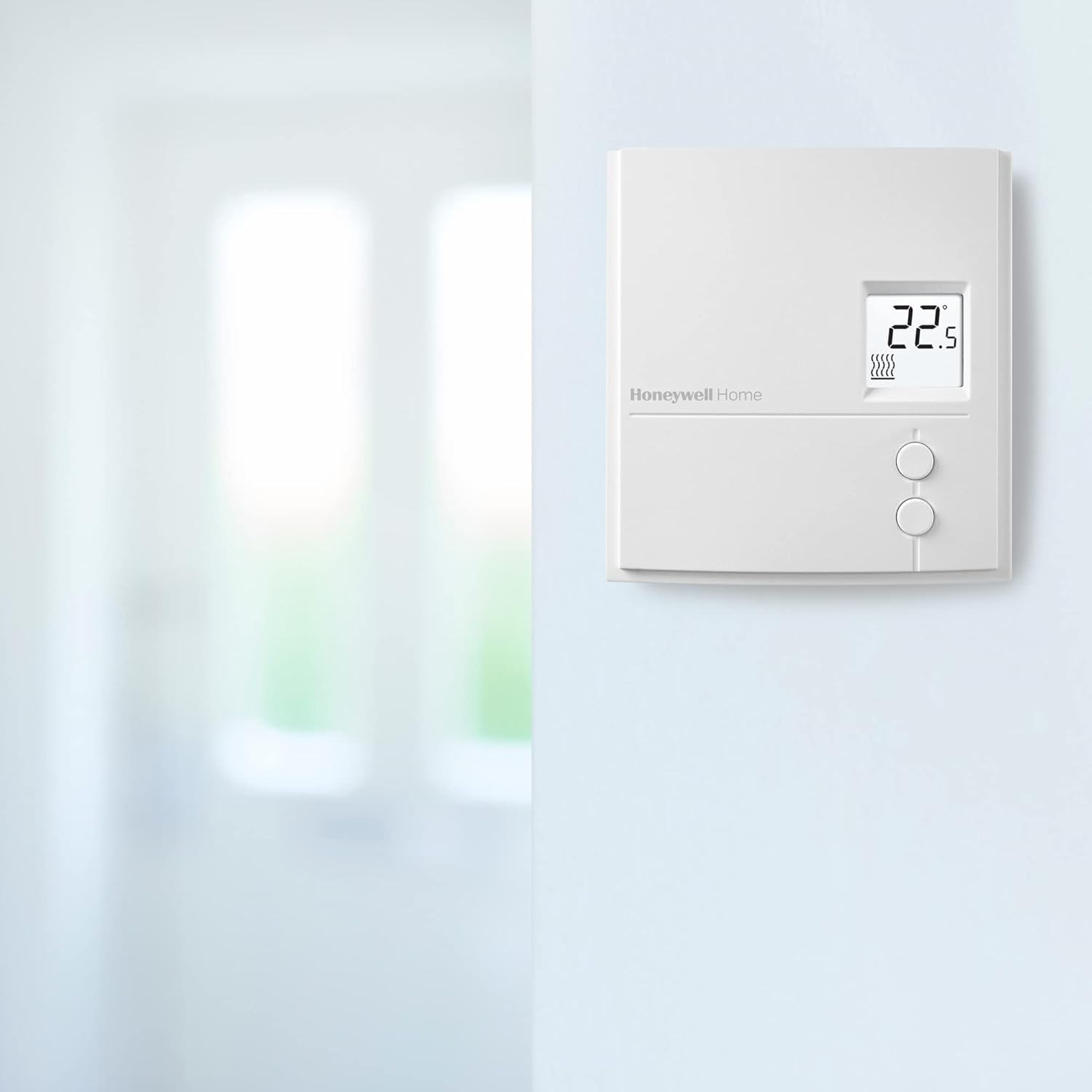 Honeywell RLV3150A1012/E Digital Line Volt Thermostat, Baseboard Non-Programmable