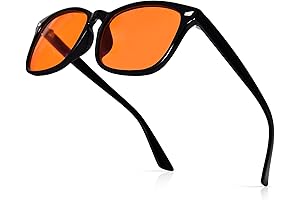 OPTOFENDY Blue Light Blocking Glasses for Men - Anti-Fatigue Eyewear for Gaming, Computer, and TV